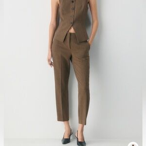 Babaton Taupe Dress Pants